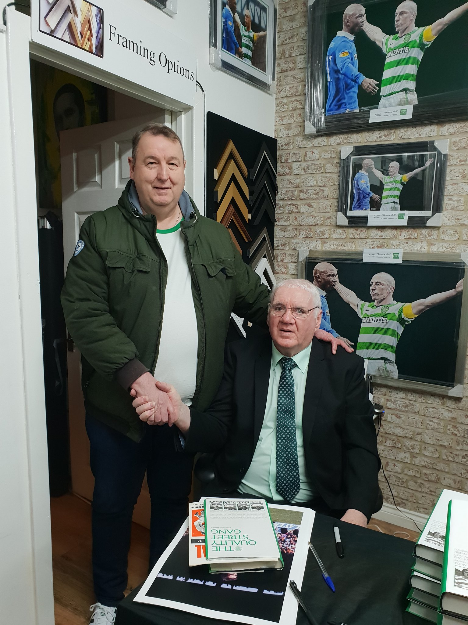 Everyone at the Maryhill Bertie Auld CSC would like to wish George Connelly a Happy 70th Birthday  