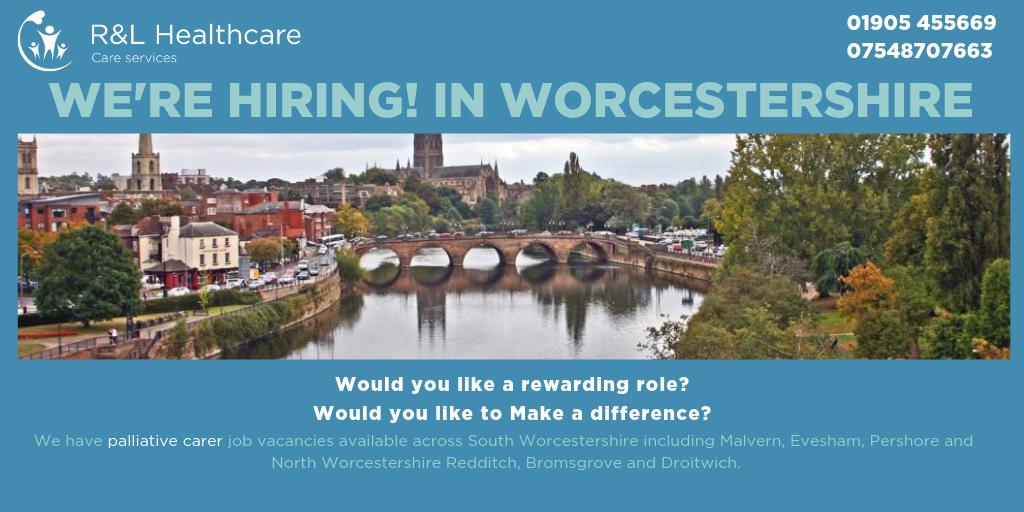 RandLHealthcare's tweet image. Time to spare? Then it’s Time to Care! 
Apply to be a #CareSupportWorker today! We are currently recruiting in the #Bromsgrove, #Redditch #Worcester and the surrounding areas. Please call Sarah on 01905455669/ 07548707663 or email shannah@randlhealthcare.co.uk. 
#carer #carejobs