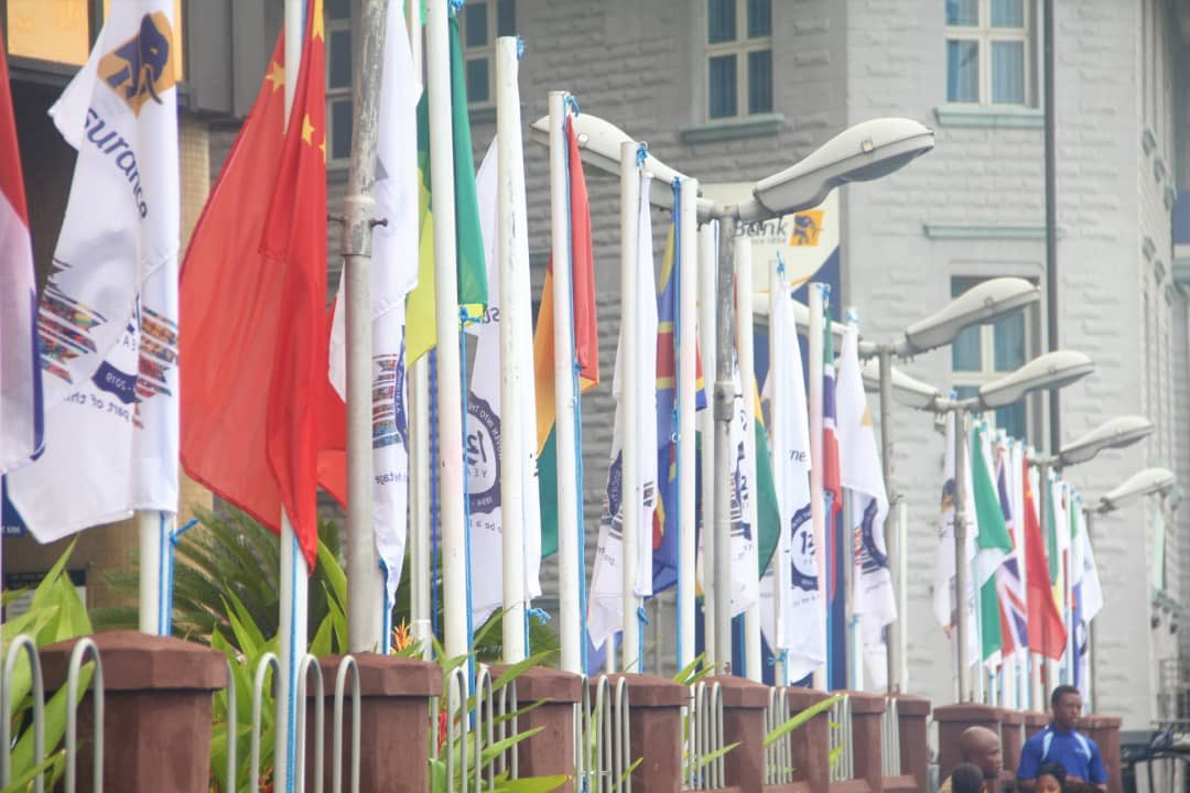 FirstBankngr's tweet photo. Can you compare??

We meant it when we said we are taking over!!!!....Our flag hoisting ceremony today 😉  . Swipe left for more. #125toInfinity #FirstBankat125 #WovenintotheFabricofSociety #BeyondComparison
#YouFirst https://t.co/dWukx1ON9N