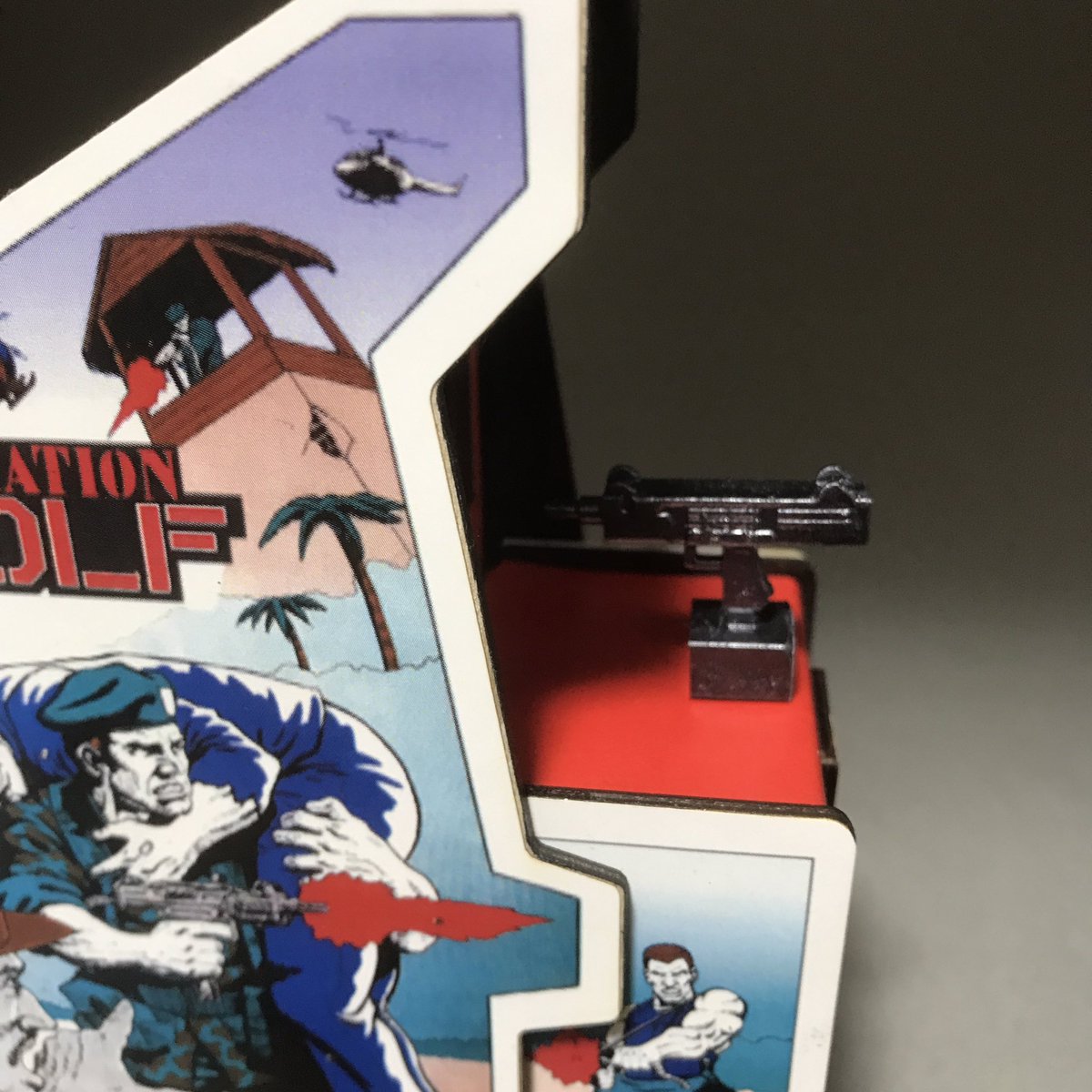 埼玉ゲームシティ内ヘルメッツブースにて「オペレーションウルフ