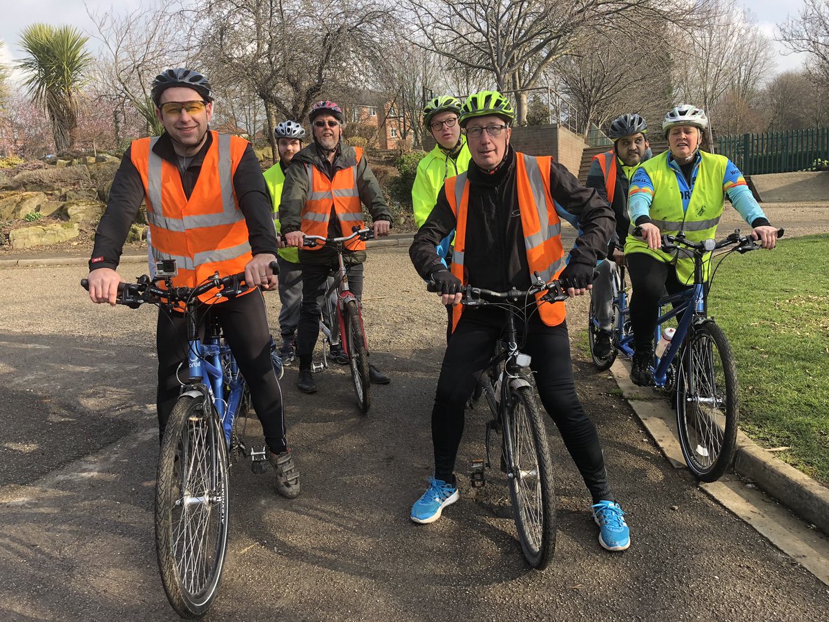 IanWhiteNews's tweet photo. Devastated.  Four tandem bicycles have been stolen from the charity @Open_Country_20 in Wakefield.  Two were brand new and worth £1700 each.  They’re used to take people with disabilities out into the countryside. @BBCLookNorth https://t.co/cqA40R8uuI