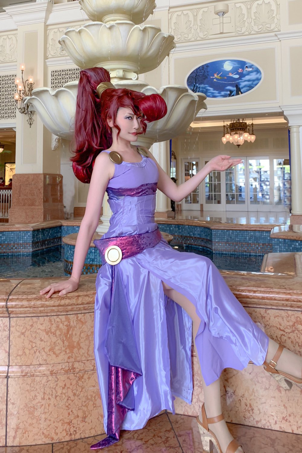 みづき創作 今宵聖夜を頂きたく Cosplay ヘラクレス Hercules メガラ 友達は メグ って呼ぶわ いたらの話だけど Photo 母 Iphonexs ウィッグ頑張ったから供養 Dハロ仮装