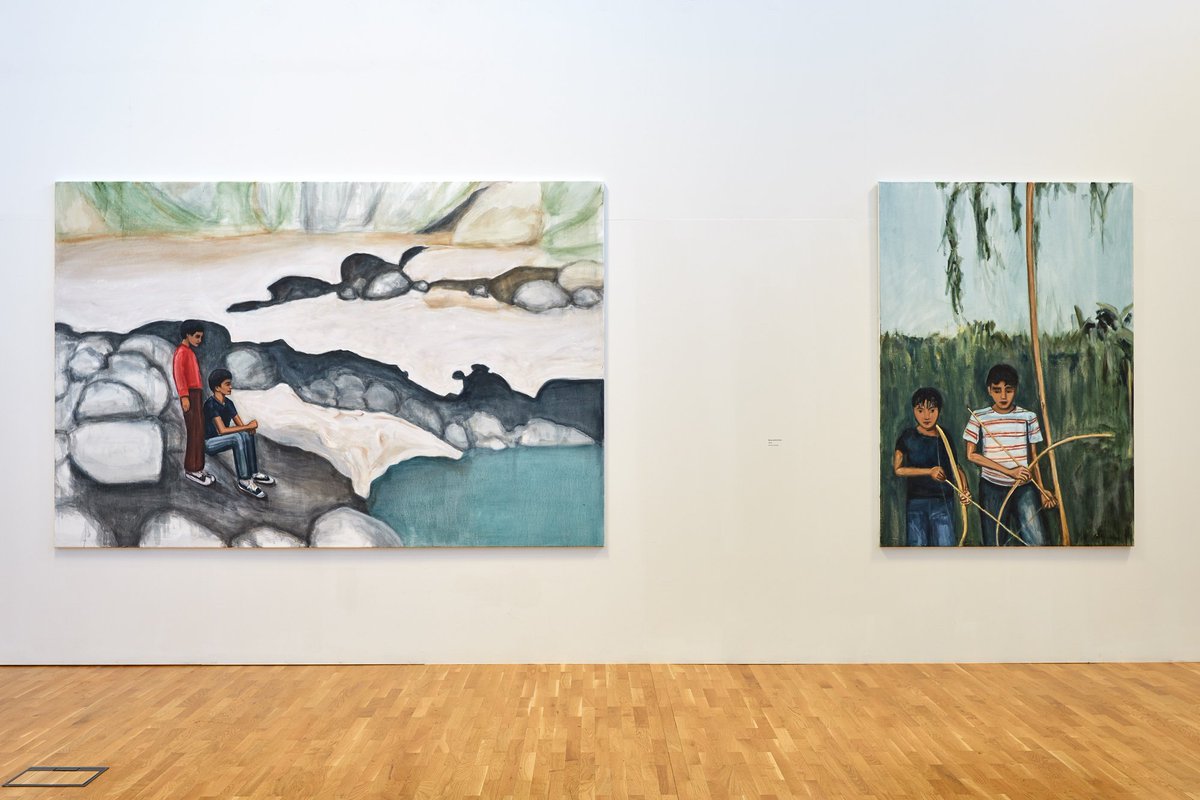 mac_birmingham's tweet image. Sunday 10 March is the last chance to see the beautiful exhibition The Sun Never Sets by Matthew Krishanu in our main gallery. Drop in and join us for a Closing Afternoon from 2pm-5pm when you can see the paintings and meet the artist.
ow.ly/x1Bw30nSQz5
(Images David Rowan)