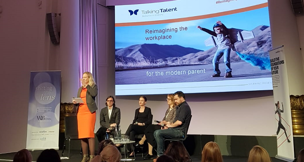 talkingtalent's tweet photo. @WiB_Conference What do you think of the parental benefits offered to women&amp;men today? 71% of working parents say their org had policies in place YET 53% experienced a significant gap in what their workplace is ACTUALLY doing.@RebeccaHourston #ReimaginingWork #lbswib #gap #panel https://t.co/2c80Xtpkdx