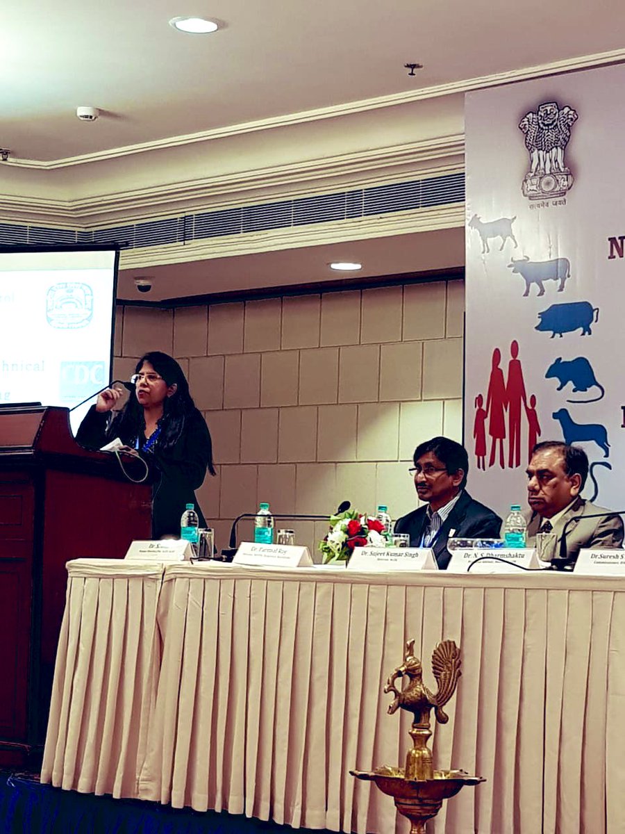 NCDCMoHFW's tweet photo. #NCDC organised a National Multi Stakeholder Technical Workshop in joint collaboration with @US_CDCIndia DAHD &amp; @AgriGoI for Strengthening Inter-Sectoral Coordinations for #Prevention &amp; #Control of #Zoonotic Diseases in India
#Intersectoralcoordination
#ZoonoticDiseases https://t.co/tokdqjPhu3