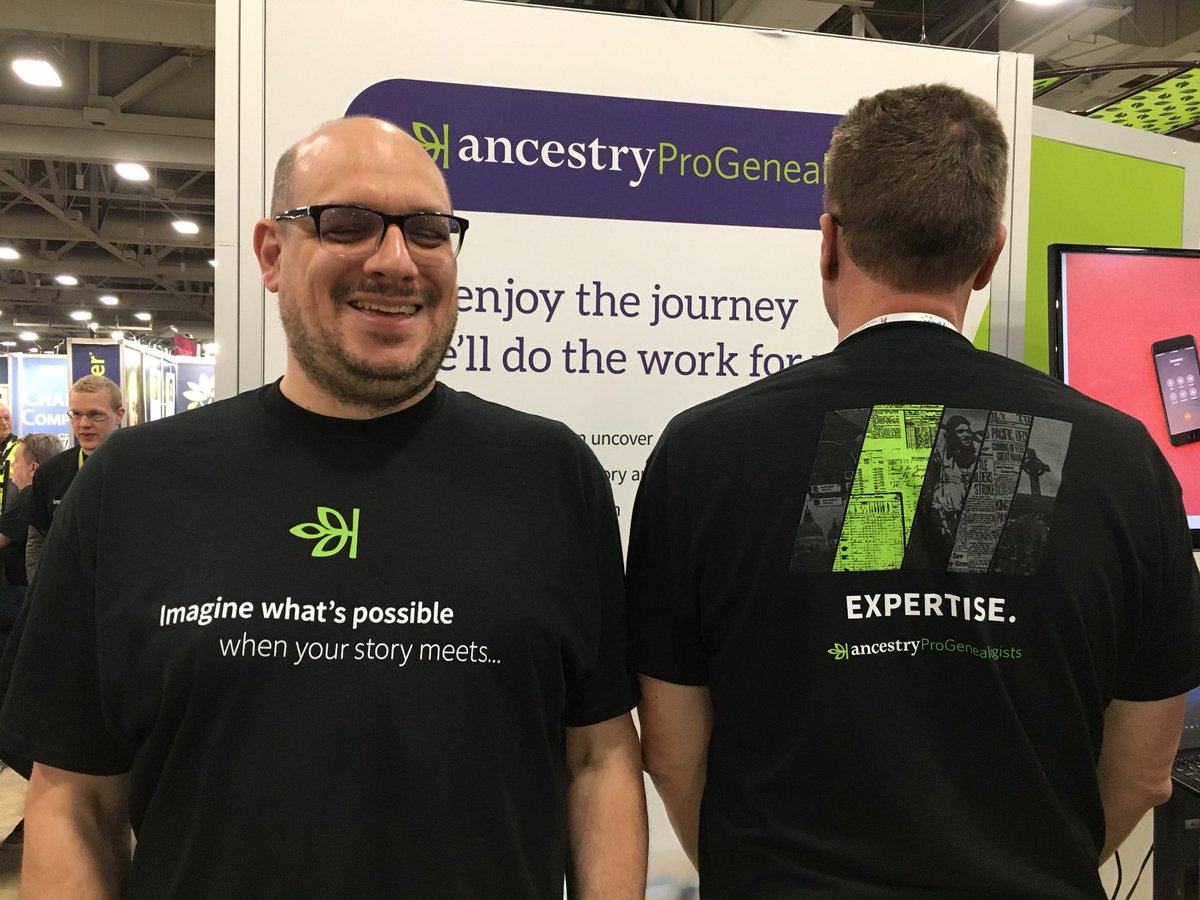 ProGenealogists's tweet image. Imagine what’s possible when your story meets expertise! #RootsTech2019 #RootsTech