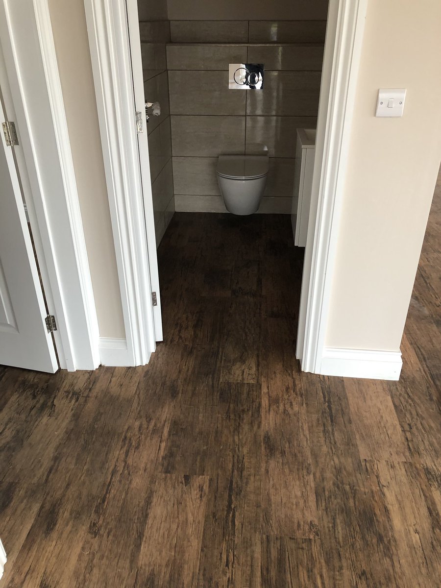 150M2 of <a href="/karndeanUK/">Karndean Designflooring UK</a> Van Gough range fitted to new Bungalow In Windsor Fitted by Andy &amp; Paul