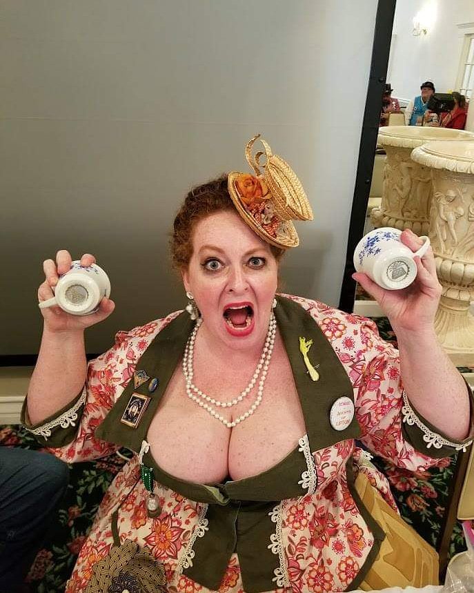 wildwildwestcon's tweet photo. Madame Askew is flabbergasted and overwhelmed by folk's interest in the Tipsy Tea Party! So much so that additional tickets have opened up!
Tickets
https://t.co/b2ieMuL2VN
#wwwc8 #wildwildwestcon2019 #steampunksinspace #galacticsteampunkfederation #steampunk #tea https://t.co/NEettXTJ8D