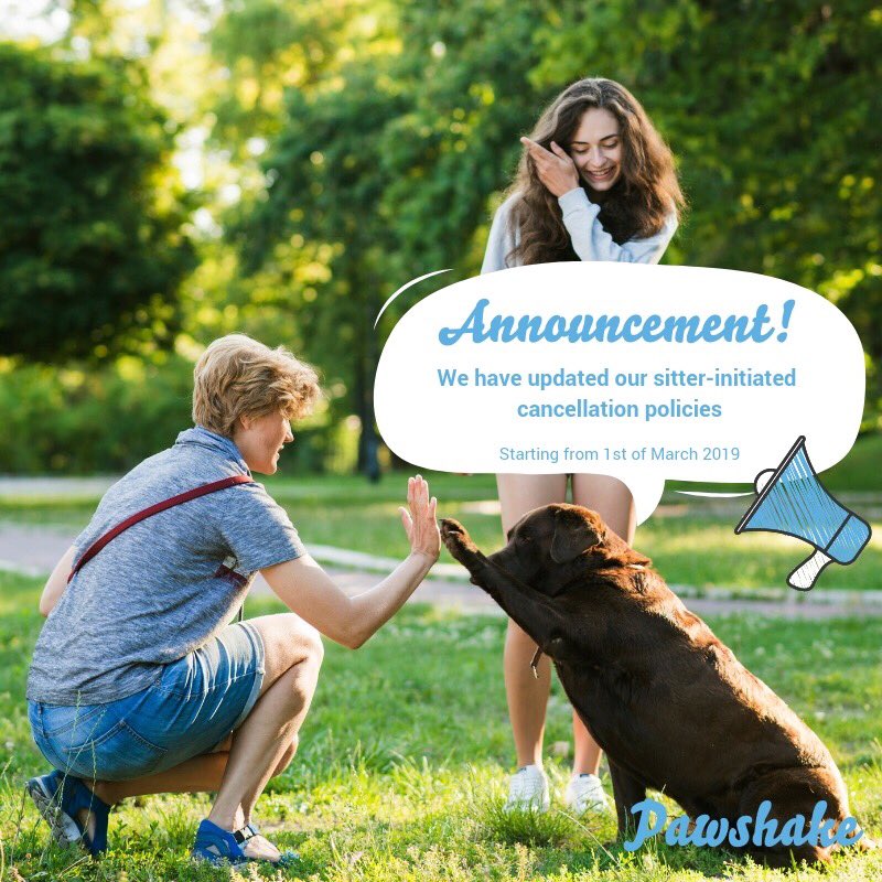 New announcement 
#petsitting #sharingeconomy #dailyfeed
