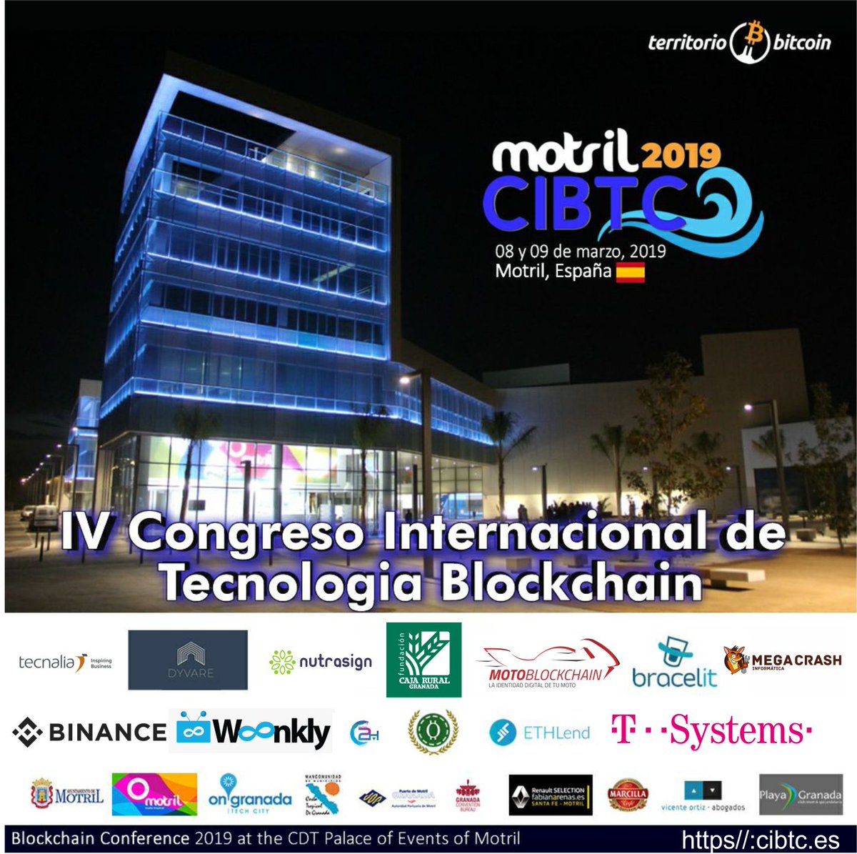 territoriobtc's tweet photo. Atención!! Cambio de lugar y #fecha #Meetup Previo al #Congreso #Internacional #blockchain @CIBTC_ES #miercoles 6 #Marzo Facultad #Turismo y #Finanzas @unisevilla CC @DominNetwork @nutrasign @AaveAave @beamprivacy 

https://t.co/4lBxO8lRtM #Meetup #Sevilla vía @MeetupES https://t.co/9F7Ii4mYbg