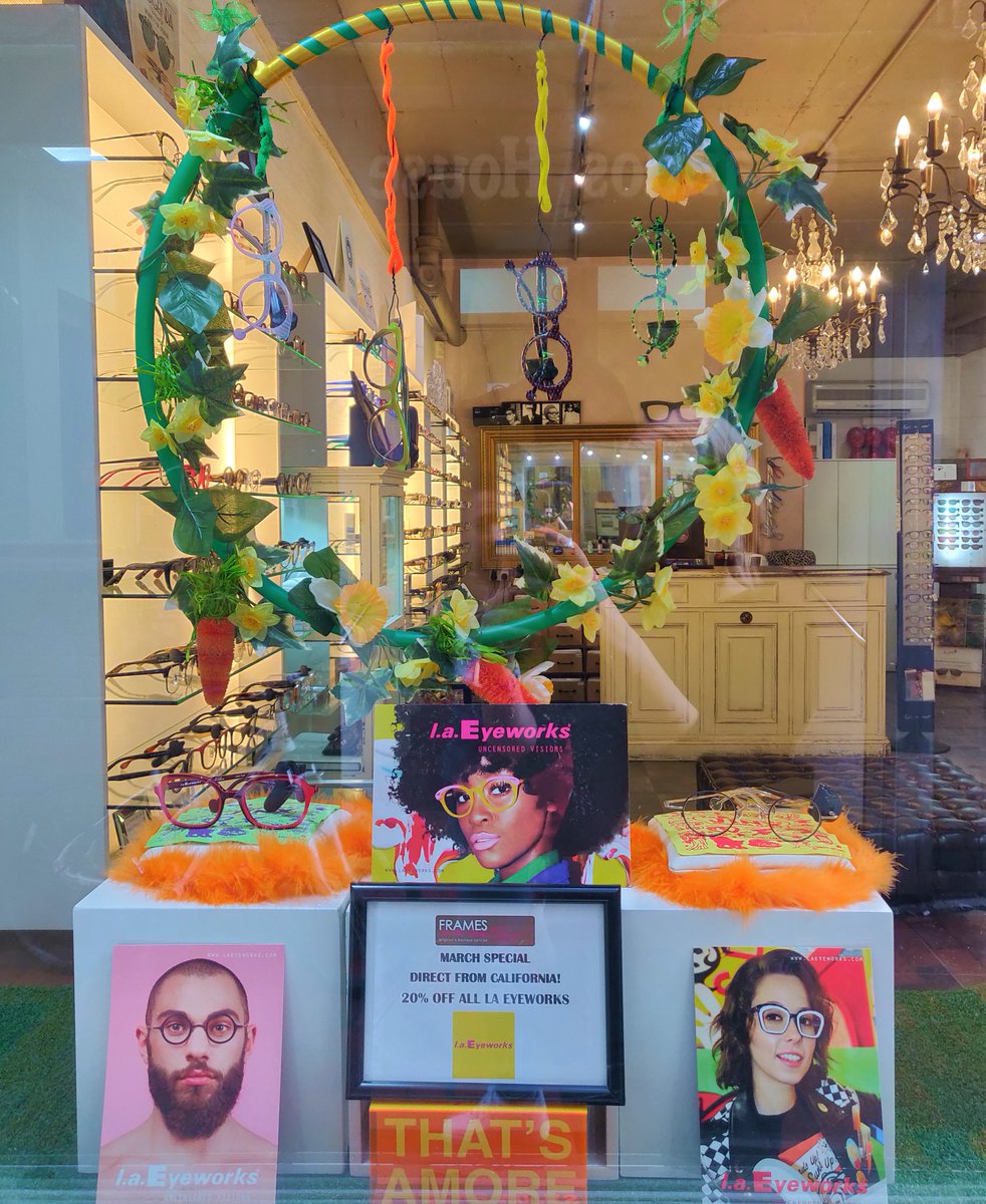 FramesinLanes's tweet image. We are bringing you a fabulous offer during March, 20% off all LA Eyeworks frames in stock.  Get down quick to take advantage of this outrageous offer and grab a pair of amazing frames.  #brighton #brightonstyle #laeyeworks #offer #brightonlanes