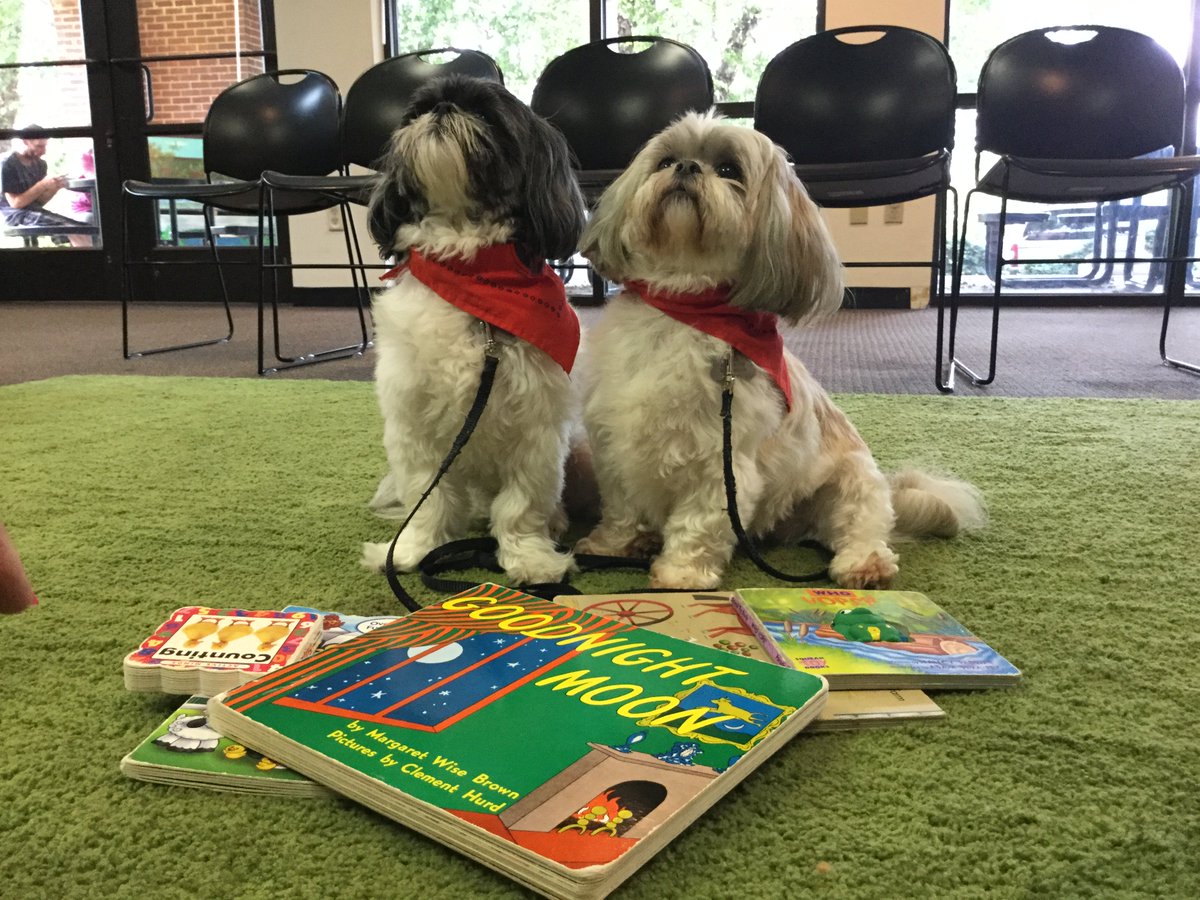 EGFisherTAG's tweet photo. Chloe and Zoey are excited for Dr. Seuss Storytime tomorrow, Saturday, March 2, at 11:00am! https://t.co/p3smsdGWTg