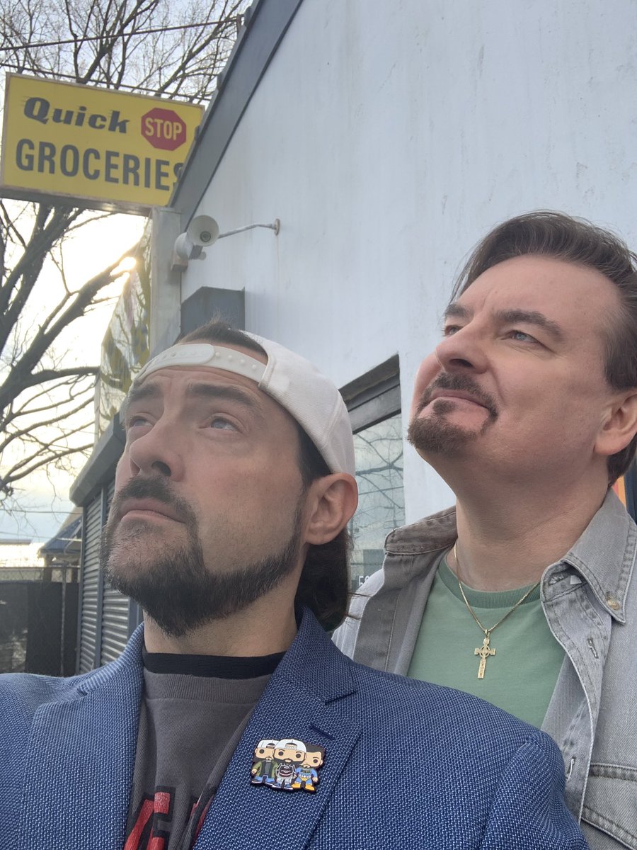We’re not even supposed to be here today! It’s the end of Week 1 on #JayAndSilentBobReboot! Many thanks to my cast and #NewOrleans crew for a killer start to the show! And special thanks to <a href="/BrianCOHalloran/">Brian O'Halloran 💙</a> for being there for all 26 years of my cinematic Jersey journey!