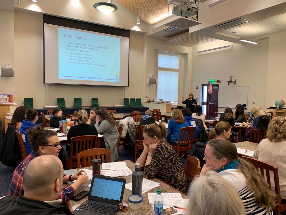 jatada's tweet photo. Early morning professional development at PAE. Principal Parmley leading teachers in understanding the importance of “Learning Targets” and “Success Criteria” when developing lessons. https://t.co/i2bs5L7RXh