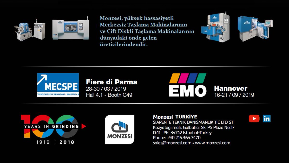 metalzon (@metalzonofc) on Twitter photo <a href="/MetalzonOfc/">metalzon</a> <a href="/siarente/">Siarente Teknik Danismanlik Ticaret Ltd Sti</a> <a href="/monza/">monzita</a> <a href="/viotto/">paolo viotto</a> <a href="/monzesi/">Monzesi</a> #siarente #monzesi #monza #mecspe2019 #emo2019 #grindingmachine #centerlessmachine #doublediscmachine #çiftdisktaşlama #merkezsiztaşlama <a href="/MetalzonOfc/">metalzon</a> <a href="/siarente/">Siarente Teknik Danismanlik Ticaret Ltd Sti</a> <a href="/monza/">monzita</a> <a href="/viotto/">paolo viotto</a> <a href="/monzesi/">Monzesi</a> #siarente #monzesi #monza #mecspe2019 #emo2019 #grindingmachine #centerlessmachine #doublediscmachine #çiftdisktaşlama #merkezsiztaşlama