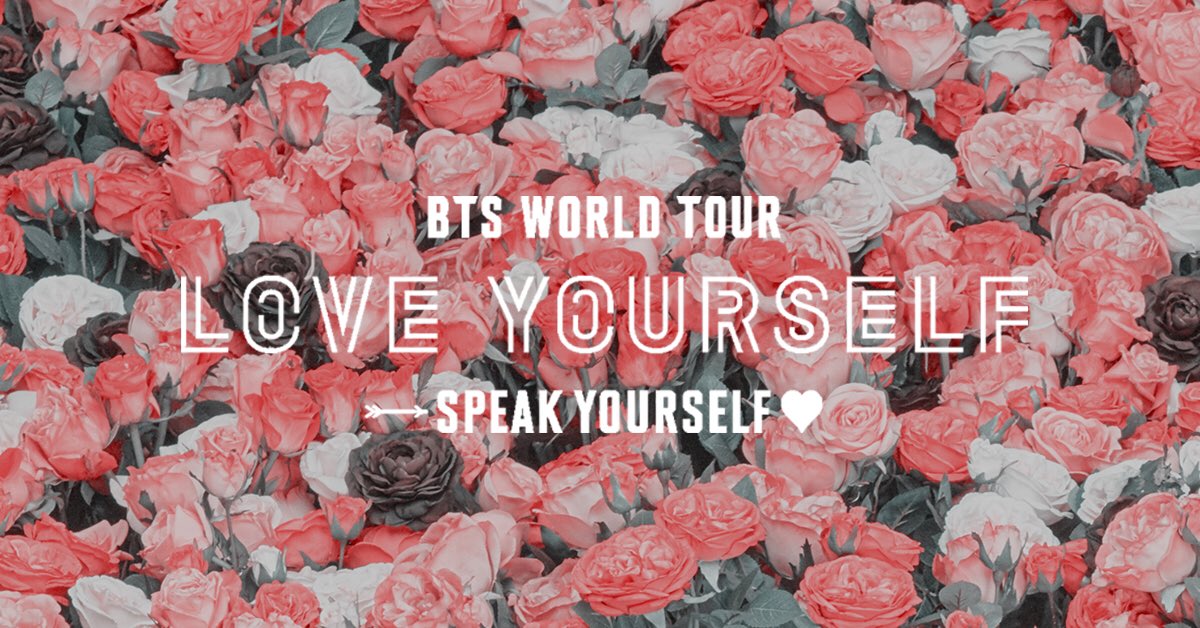 Resultado de imagen para Love Yourself: Speak Yourself world tour