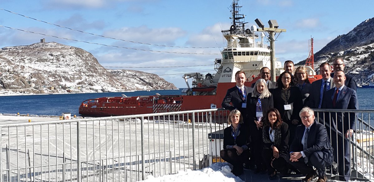 BBranin's tweet photo. Great day in St. John’s to wrap up the #CPTPP and #CKFTA Atlantic tour with Japan, Vietnam, Australia, Korea, Ottawa and Halifax colleagues. Thanks team for making the week successful. @kylenunas @ArunSAlexander @Chris_SmithM @SGGACda @JTJMcAuley @FastMackenzie @TCS_SDC https://t.co/PzIUftkQ9H