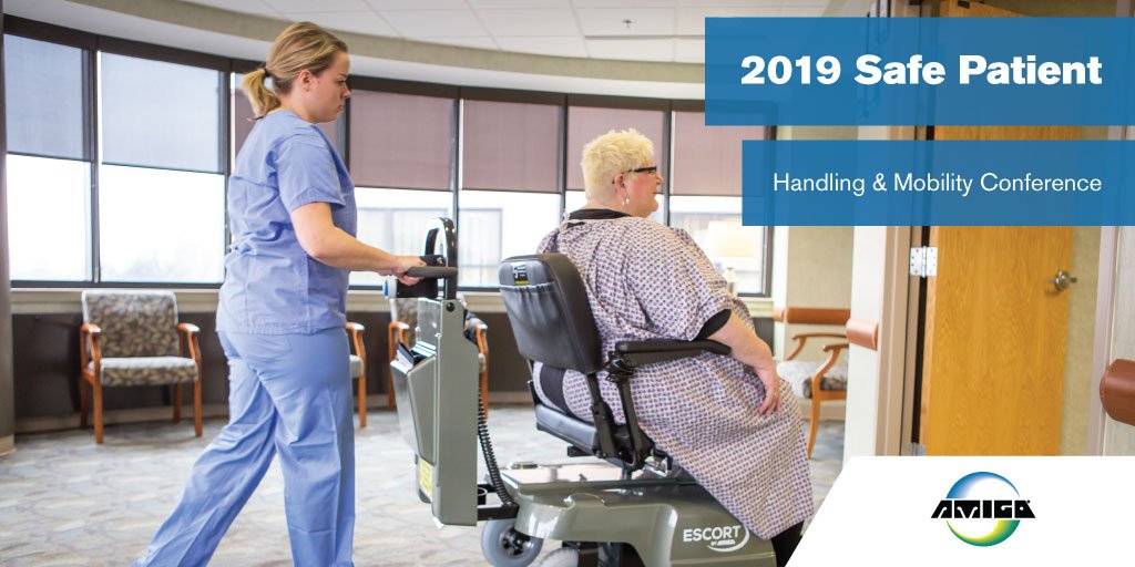 AmigoMobility's tweet photo. .@TBorch78 and @Gabriella1_CH are excited to be attending the Safe Patient Handling &amp; Mobility Conference starting Monday! Discover #AmigoMobility #safepatient solutions at Booth 213. @safe_patient #sphmconf https://t.co/LQsDBiDI5H