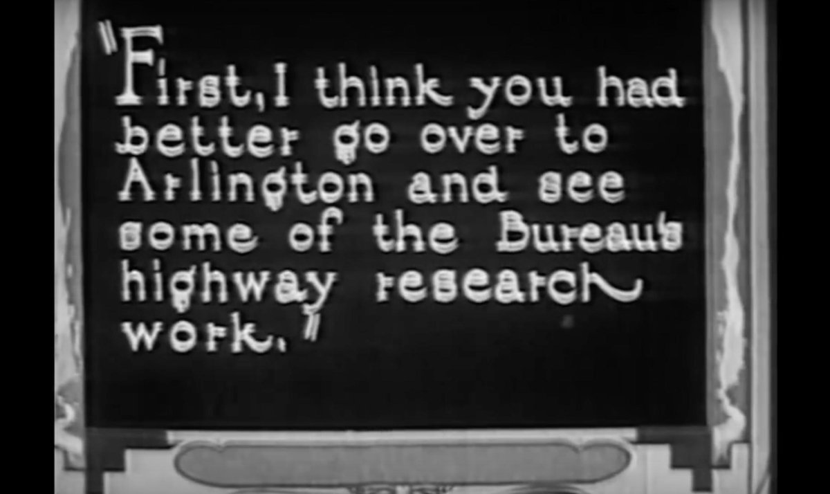 RoadsMovement's tweet photo. Watch from around minute 24 of The Road to Happiness (1924) &amp; you can watch a scene filmed at Arlington test site #GoodRoads https://t.co/CVQkUHADoy https://t.co/HXByRI89gK