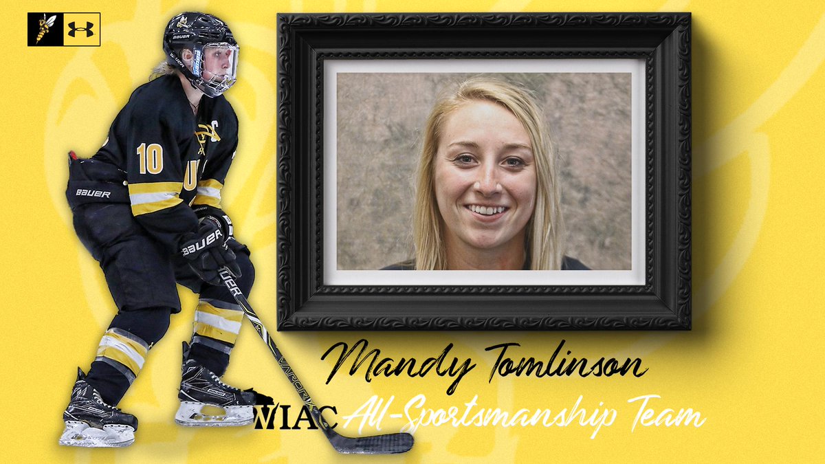 uwsathletics's tweet photo. Congrats to @WomensHockeyUWS’s Kaleigh Martinson, Jenna Curtis, Ty Bischoff and Mandy Tomlinson on their @wiacsports honors! #WeAreSuperior 
https://t.co/P1XDJ76Z4n https://t.co/Gw6B6aSyQM