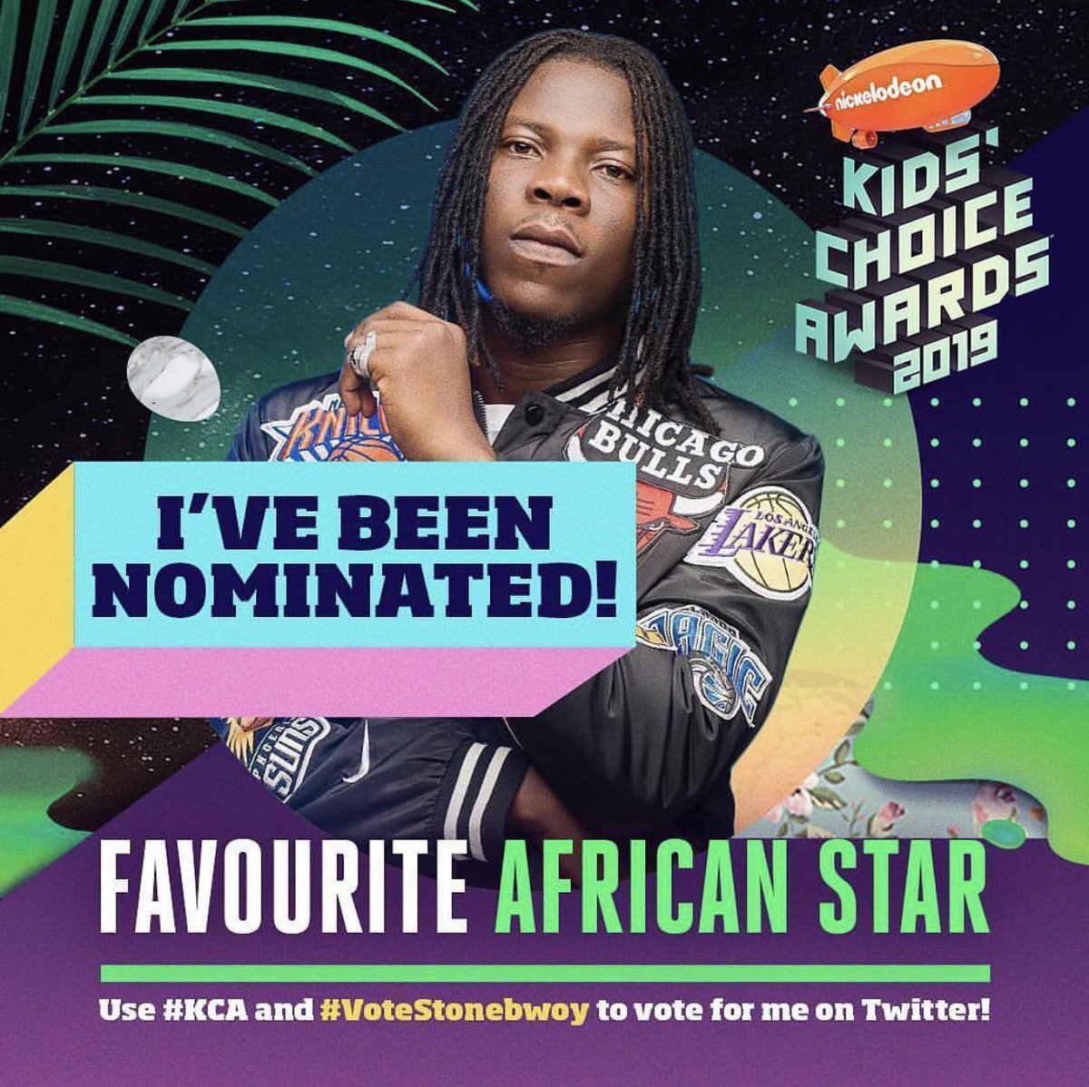 Ephyabhim1's tweet photo. Guys please vote for the one and only GAD @stonebwoyb for the #KidsChoiceAwards2019. 
To vote: Use #KCA #VoteStonebwoy  and that's it #5thmarch @LabadiBeach see you there #bhim https://t.co/Tx770e8VQ2