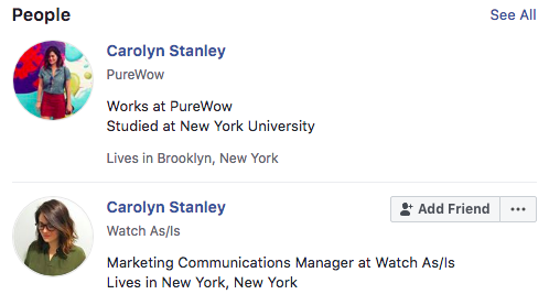 ccarolynn's tweet photo. Someone's impersonating me on Facebook and I guess this is the beginning of a true crime podcast about my disappearance and/or murder? https://t.co/5JXyoArsQs