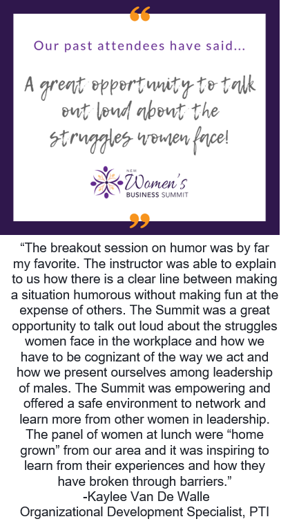 ✨We are just one week away from the summit and we can’t wait to connect with everyone!✨ Kaylee Van De Walle attended last year, and check out what she has to say about her experience below! 👇
Don’t delay.. We anticipate this to be a sold out event! newwomensbizsummit.com/register-to-at…