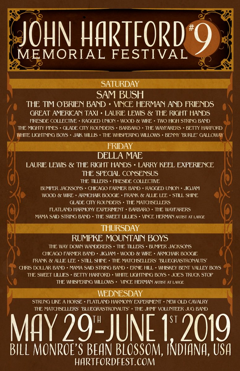WayDownWanderer's tweet photo. Single day tickets for @HartfordFest are now on sale! Full Festival daily lineup avail at https://t.co/vS2xLGbciS #JHMF9 https://t.co/uiY4IYVUFf