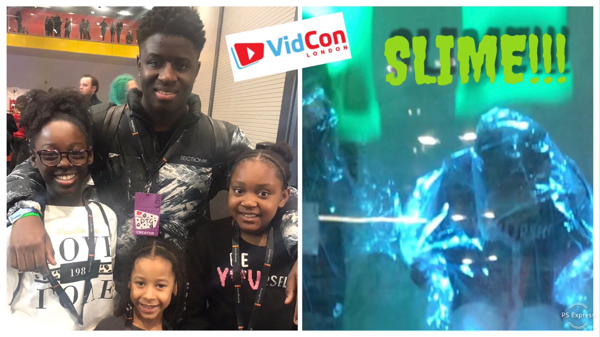 AkaKiddz's tweet photo. Vidcon London - Nikelodeon Slime Dump with @dejithegameryt @the_bafana @NickelodeonUK https://t.co/UdEJfOjNRy via @YouTube #YouTube #dtg #Nickelodeon #VidconLDN #VidconLDN #YouTubeKids #slimedump #vidconlondon https://t.co/S1OmCNb0OE