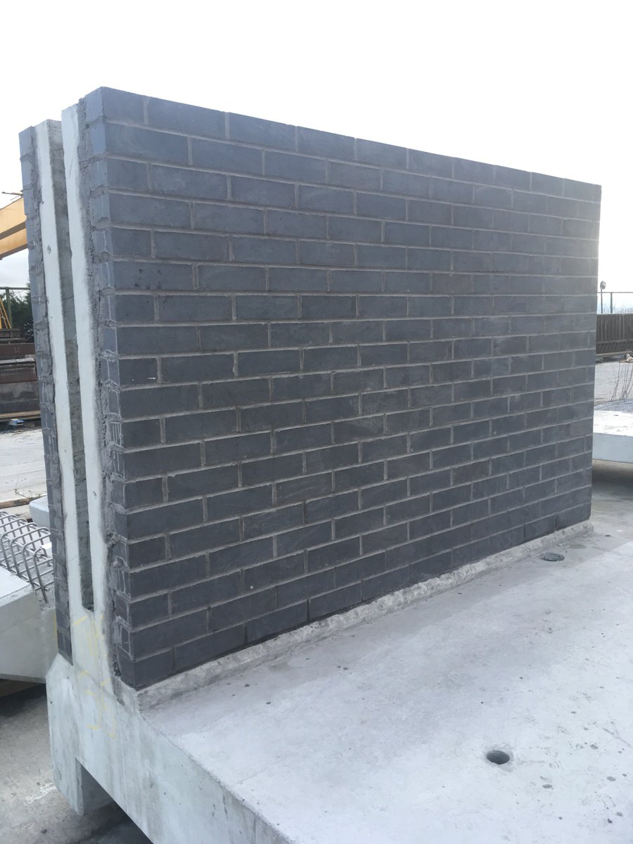BanagherPrecast's tweet photo. Trial fit in our yard of Highbury Rd Bridge with @StoryContractng &amp; @networkrail will ensure right-first-time on site. Complete precast solution: services portals, hand-finished brick parapets &amp; @BanagherPrecast MY Beams.  
#BanagherMYBeam #PrecastRailSolutions  #ChallengeUs https://t.co/1odQ25wIlf