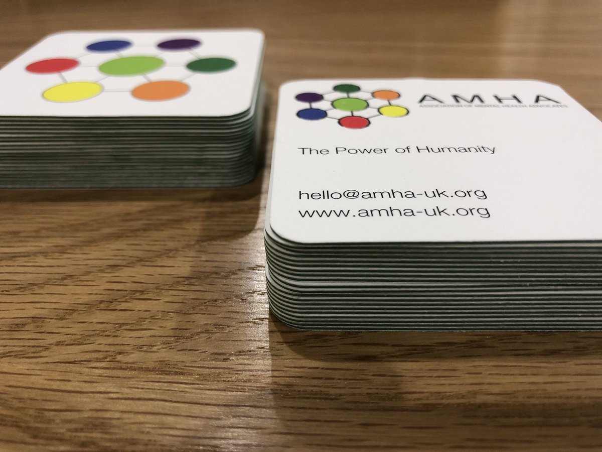 AMHA_UK's tweet image. Lots of colour in our new cards ready for all this year’s events! Please get in touch if you’d like to be involved 😊 amha-UK.org #associationofmentalhealthadvocates