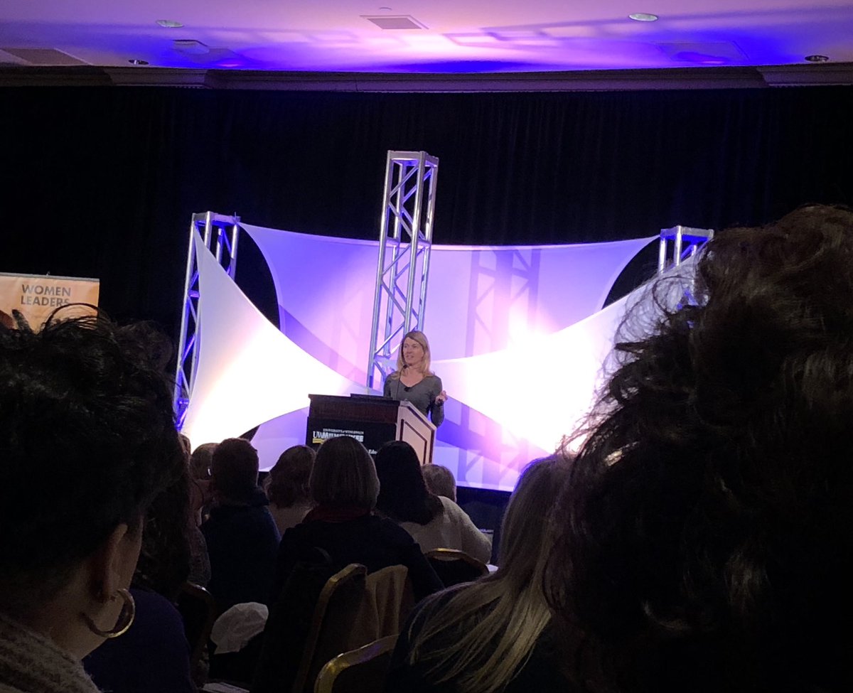 Lunch keynote, filmmaker Robin Hauser @Rubie226, on 'Implicit Bias' at the Women Leaders Conference. #Milwaukee #WLC2019 #womeninbusiness