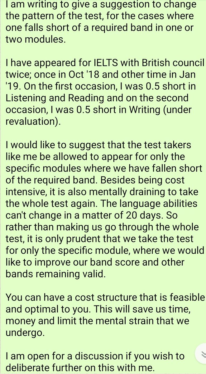 amit_goutam's tweet image. @takeielts I request you to not make the test takers give the whole test again, but only the specific modules where they fall short. #IELTS @IELTS @OnlineIELTS @BritishCouncil @ieltsidp