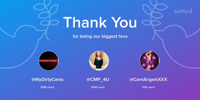 Our biggest fans this week: @MyDirtyCams, @CMP_4U, @CamAngelsXXX. Thank you! via https://t.co/iUHT3DO0qS<a class="tags" target="_blank" title="On Twitter" href="/?out=eyJ0eXAiOiJKV1QiLCJhbGciOiJIUzUxMiJ9.eyJpYXQiOjE3MjQ3MzMzMzksImlzcyI6InR3cG9ybnN0YXJzLmNvbSIsIm5iZiI6MTcyNDczMzMzOSwiZXhwIjoxNzU2MjY5MzM5LCJyZWRpcmVjdF91cmwiOiJodHRwczovL3R3aXR0ZXIuY29tL015RGlydHlDYW1zIn0.yMVT0YT9lgspFzkRqBMCyngBVeJ5ogYjwon0s6V-x0PxB86EV75gJqlKuyVbyFMnSQqdw7mhrOgPHt_LHKjjTA">@MyDirtyCams</a><a class="tags" href="/tag/cmp_4u">@cmp_4u</a><a href="/tag/manyvids"class="tags"><span>#manyvids</span></a>