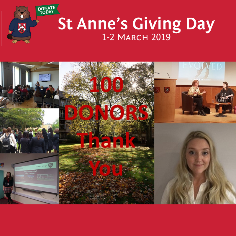 St Anne's College tweet media