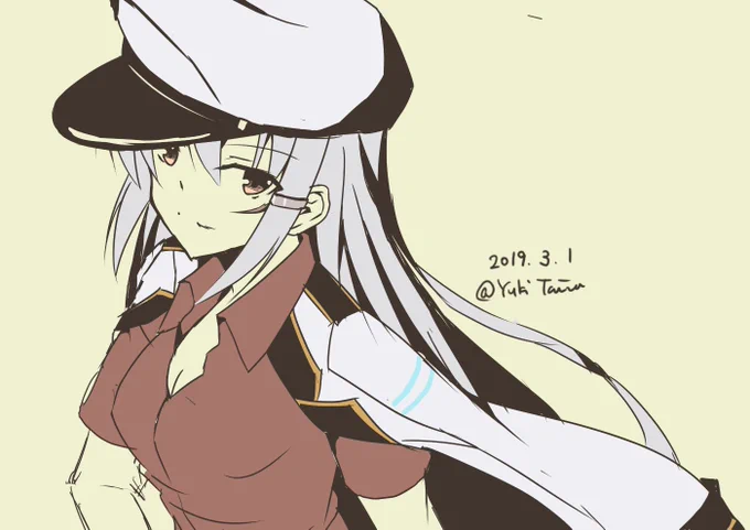 ガングート
#艦これ版深夜の真剣お絵描き60分一本勝負
#艦これ版真剣お絵描き60分一本勝負_20190301 
