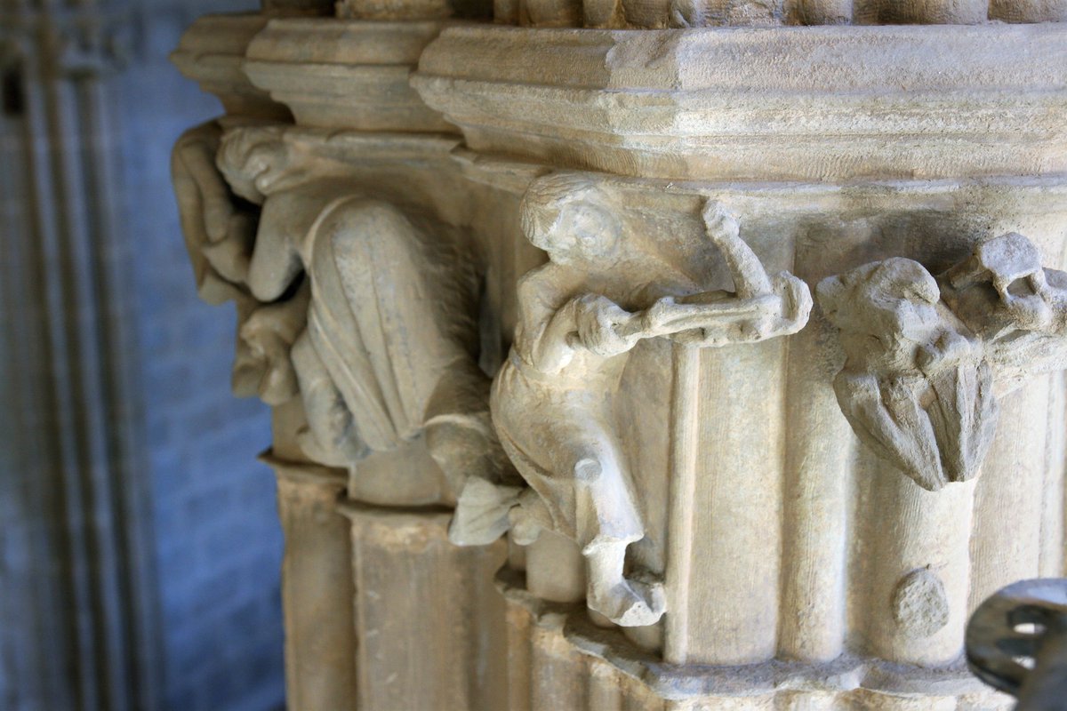 catedralpamplon's tweet photo. ¿Quieres conocer cómo se restaura uno de los claustros más representativos de la arquitectura medieval europea?
👉Apúntate a las visitas guiadas a las obras del claustro https://t.co/jB7ecNVC6T https://t.co/2viiK9DYIY