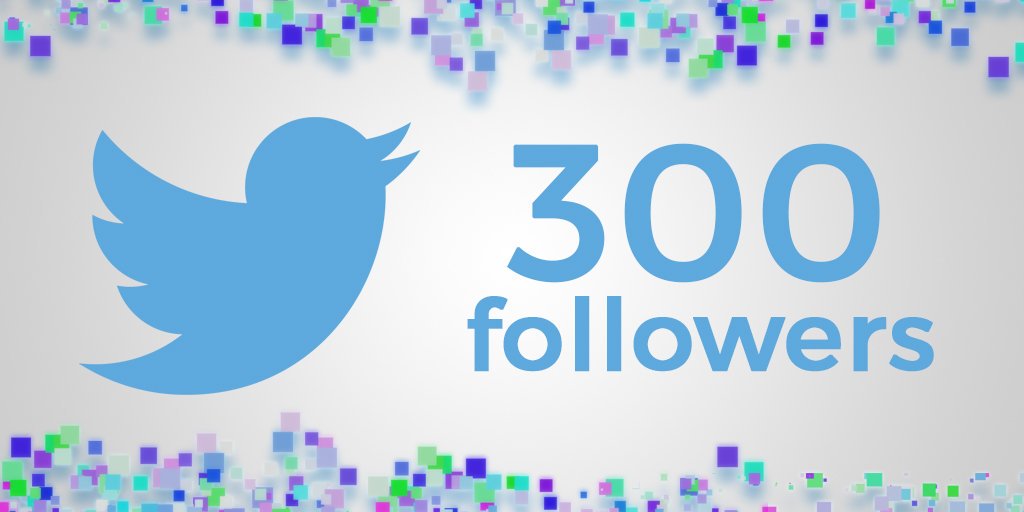 Whoop! We have reached 300 followers...

Thanks to everyone who follows us and retweets our fabulous work ;)

#TwitterFamily #300followers #followers #milestone