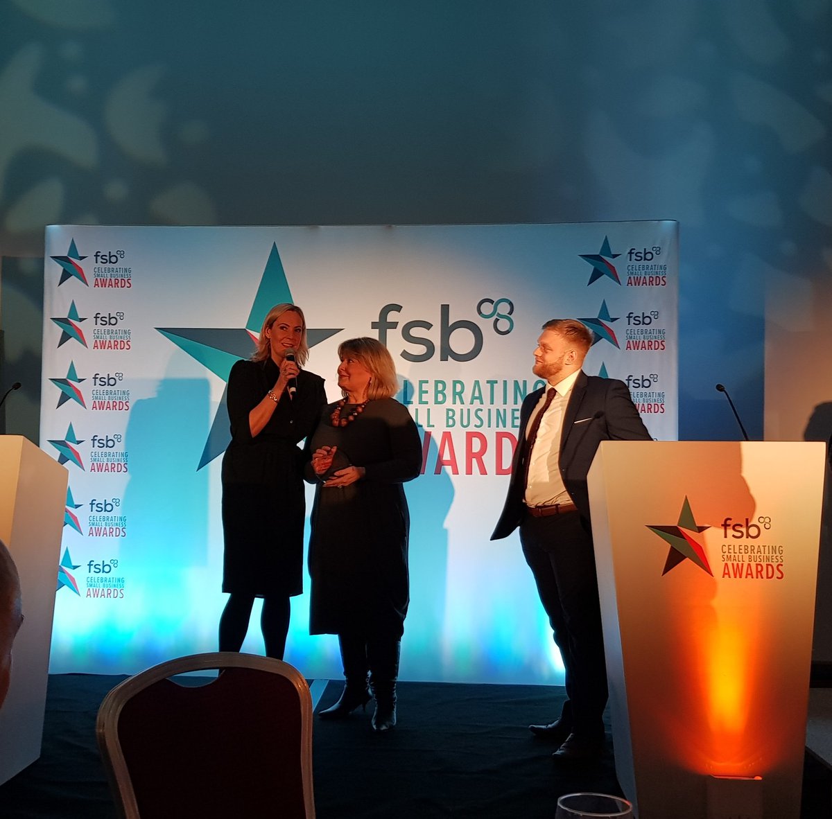 LookUpJonathan's tweet image. She only went and won!! Yorkshire's Micro Business of the Year #fsb_voice #FSBawards #visitmalton #kempsshop