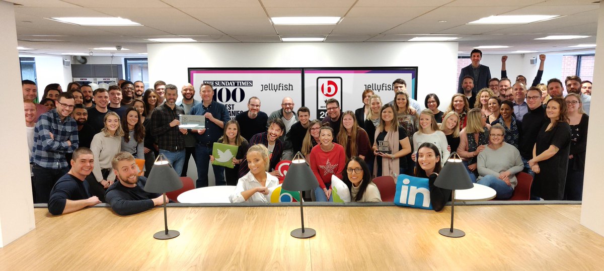 Happy #BestCompaniesday2019 from the Jellyfish team!