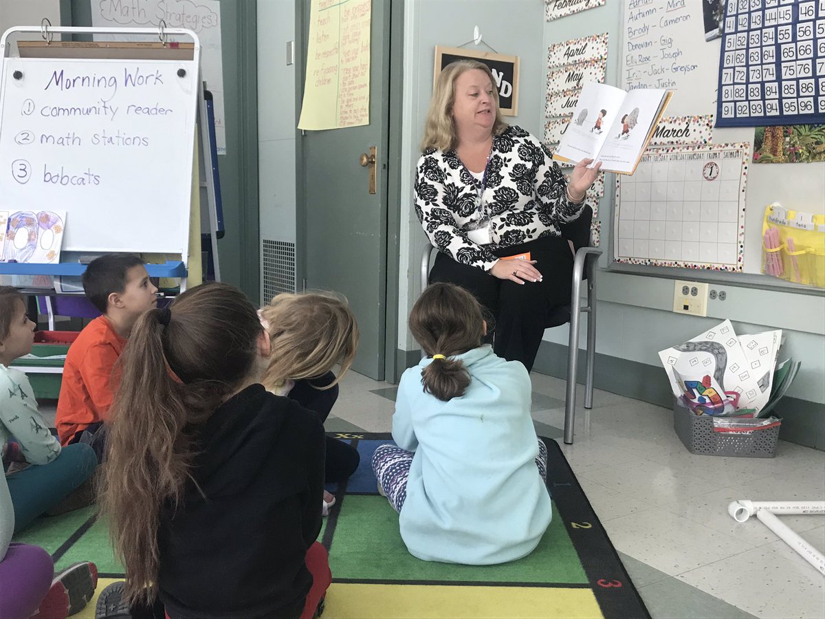 ace_thompson's tweet photo. Thank you @KMolnar55 for reading to our 1st graders at #CommunityReaderDay! https://t.co/q48SldDfMo