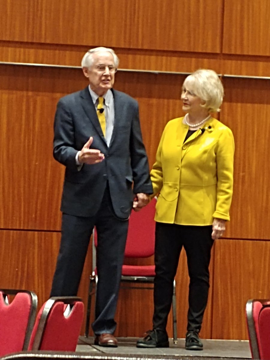 Leader In Me Symposium in Columbia. Wonderful message from Dr. John Covey and his wife Jean!