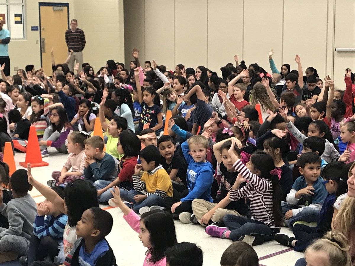 CoachGonzaba's tweet photo. We would like to thank Mr Brewster and Mrs. Anderson for joining us at Langley for  Heroes for Health Day.#LangleyLobos @NISDLangleyES https://t.co/S2qlTkDKDb
