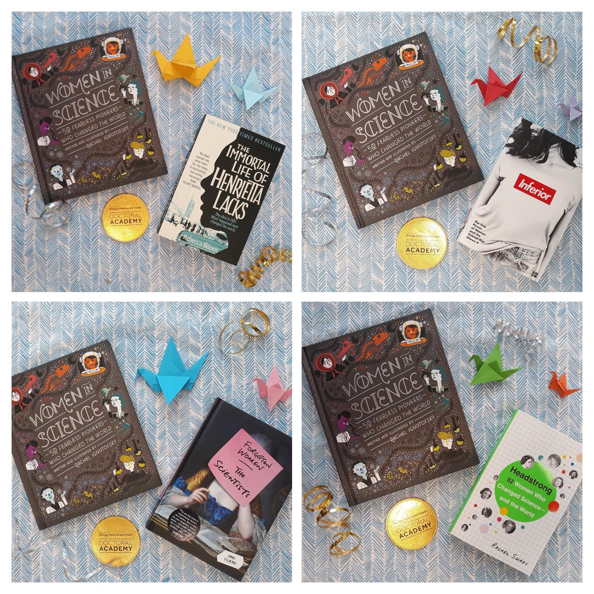 We hid something in the PGR Student Bulletin that we thought you might like, in celebration of #WorldBookDay2019 and #InternationalWomensDay2019 next week. 🎉💙💜

Check out today's bulletin for details.📜