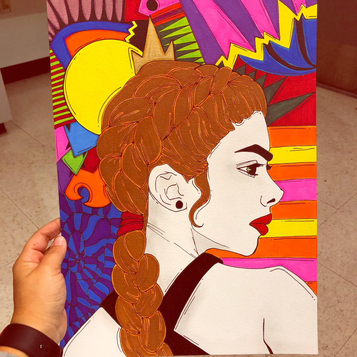 SharpiEve1104's tweet photo. #sharpieve #sharpie #sharpies #sharpiart #drawing #drawthisinyourstyle #draw #draws #art #artistsoninstagram #art #arte #artsy #arts #sketch #sketchbook #sketching #popart #artepop #wynwood #artbasel #paint #pintando #colors #colores https://t.co/Q4xjzjwwoO