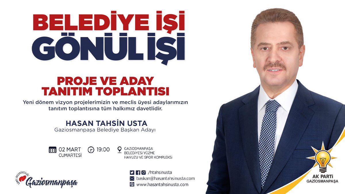 تويتر hasan tahsin usta على تويتر yeni donem vizyon projelerimizin ve meclis uyesi adaylarimizin tanitim toplantisina tum halkimiz davetlidir 2 mart 2019 cumartesi 19 00 gaziosmanpasa belediyesi yuzme havuzu ve spor kompleksi