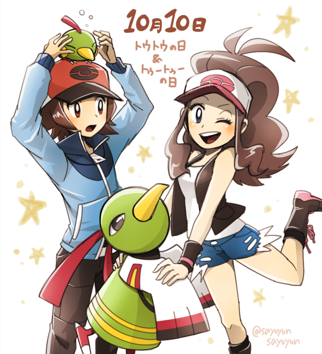 さよよん A Twitter ポケモン系の過去絵ログ 1 トウトウの日 2 短編映画 ピカチュウのドキドキかくれんぼ 3 映画 結晶塔の帝王 Entei のリン 4 スマブラでブレワイネタ 始まりの塔からフロドラを見たポケモントレーナー君