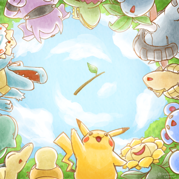 さよよん A Twitter ポケモン系の過去絵ログ 1 トウトウの日 2 短編映画 ピカチュウのドキドキかくれんぼ 3 映画 結晶塔の帝王 Entei のリン 4 スマブラでブレワイネタ 始まりの塔からフロドラを見たポケモントレーナー君