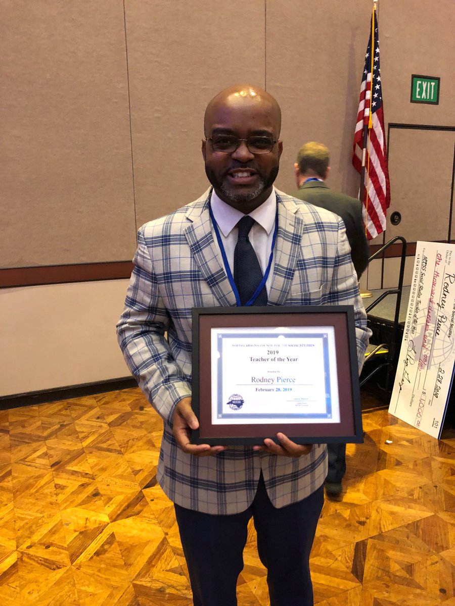 theafner's tweet photo. The 49th Annual North Carolina Council for the Social Studies Conference in Greensboro offers the 2019 attendees a keynote address on race, power, and privilege. I applaud the leadership of #NCCSS19 for pushing social studies educators to do the “little things”. #NCSS https://t.co/KMqngEDRA2