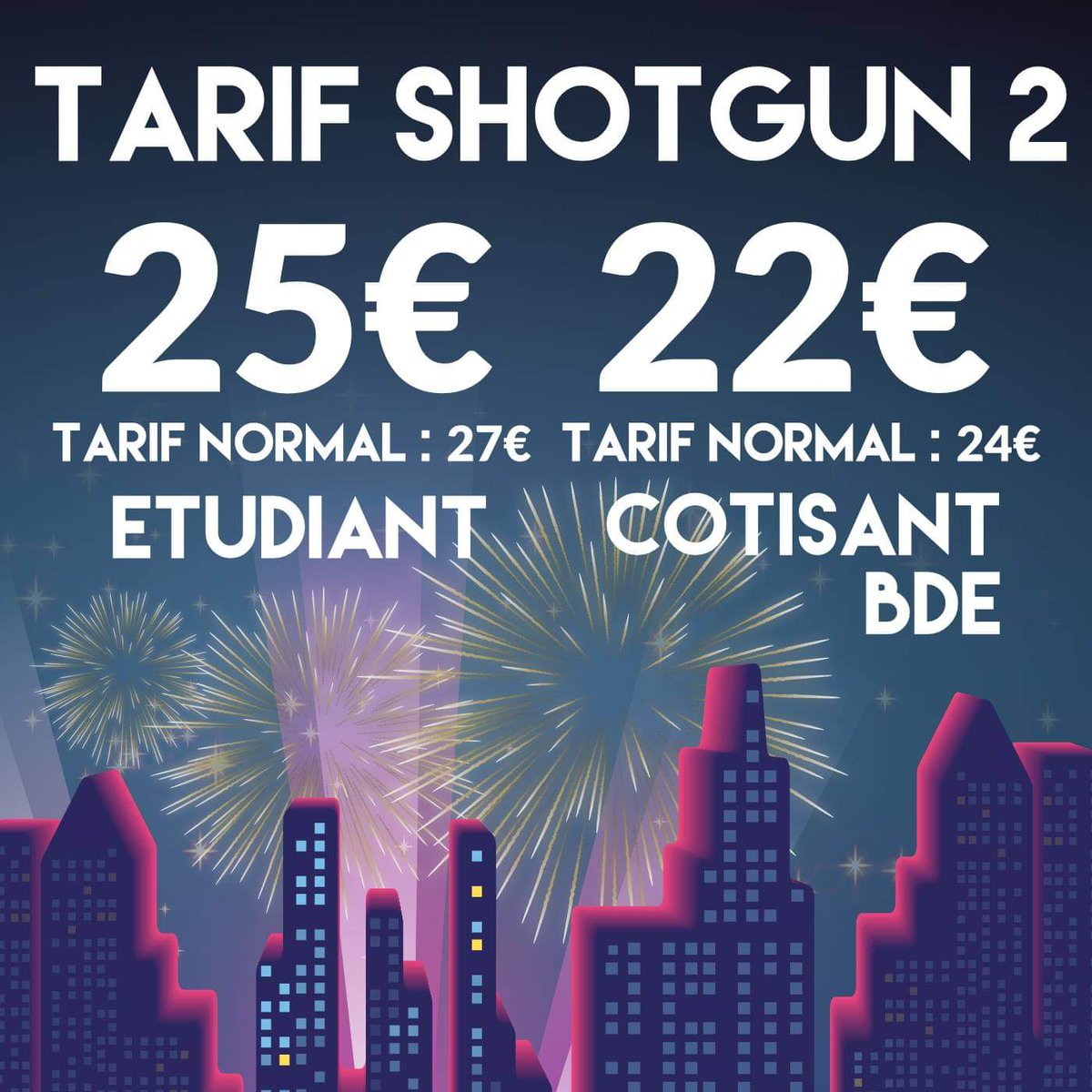 GalaUTT's tweet image. Plus de la moitié des places du 2ème shotgun sont parties 😱
Dépêchez vous avant qu'il n'y en ait plus 😉
billetweb.fr/gala-utt-2019